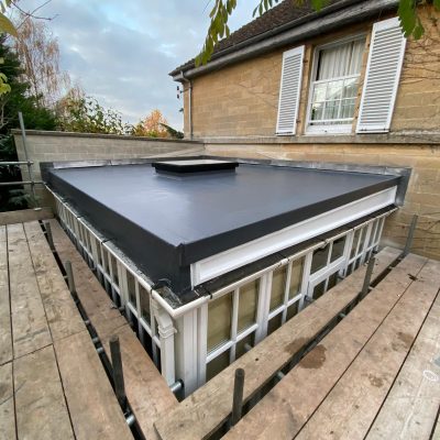 Flat Roof and Window