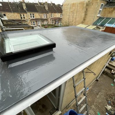 Window and Flat Roof
